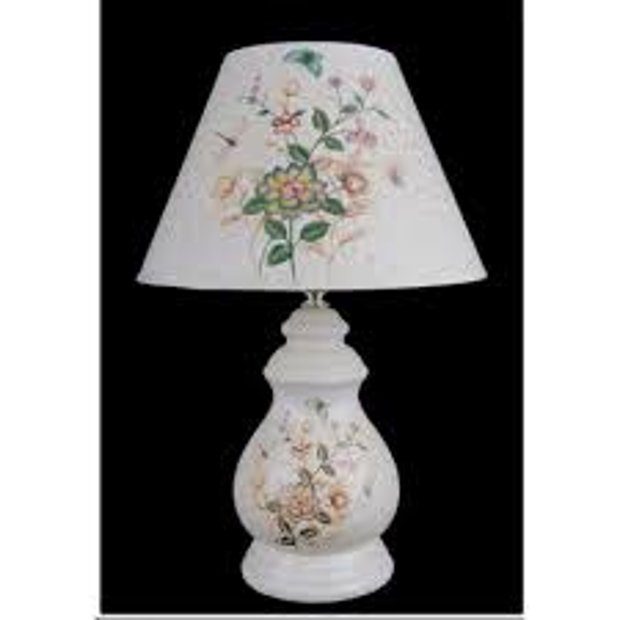 Настільні лампи з абажуром